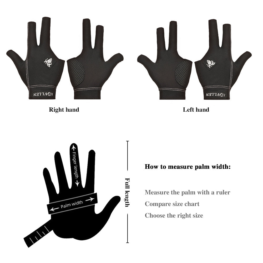 KONLLEN Spandex Billiards Glove - image 4