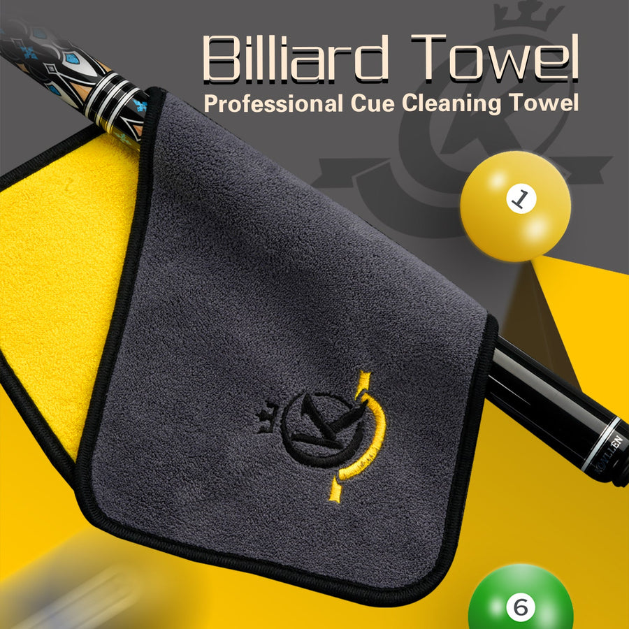 KONLLEN microfiber billiards cue cleaning towel