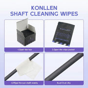 KONLLEN Carbon Fiber Cue Shaft Cleaning Wipes - 50 Count - image 4