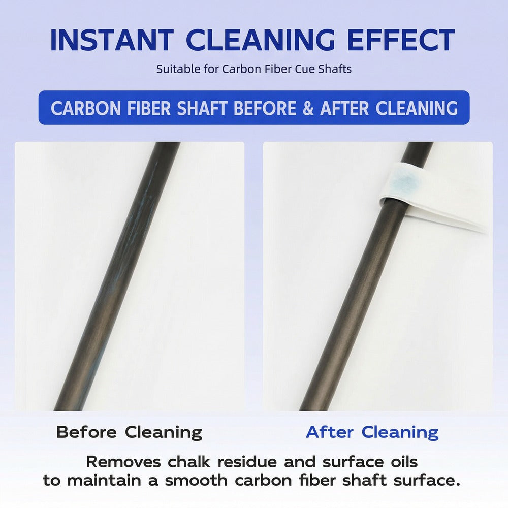 KONLLEN Carbon Fiber Cue Shaft Cleaning Wipes - 50 Count - image 7