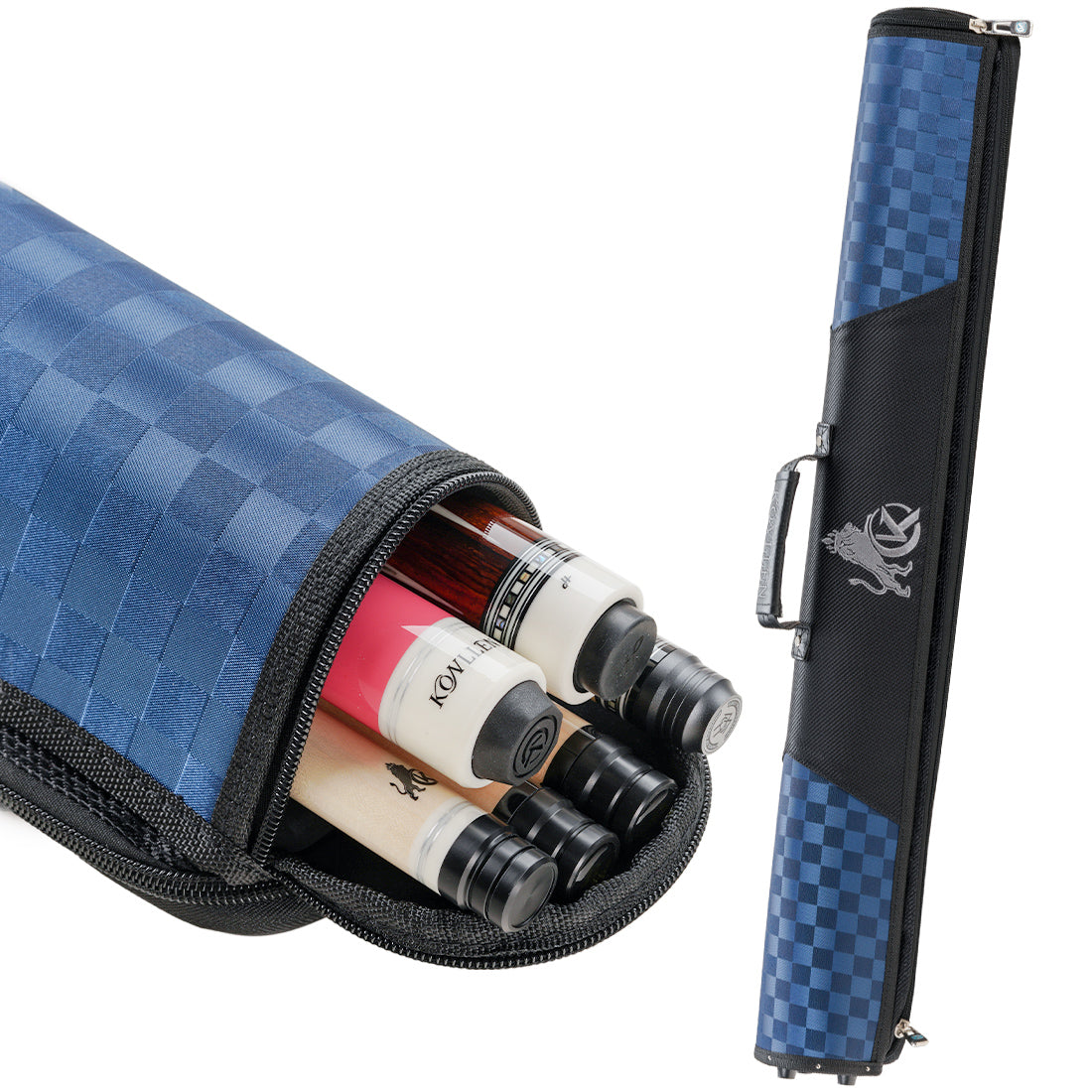 KONLLEN Oxford Semi-Round 2x4 Pool Cue Case - image 11