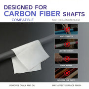 KONLLEN Carbon Fiber Cue Shaft Cleaning Wipes - 50 Count - image 8