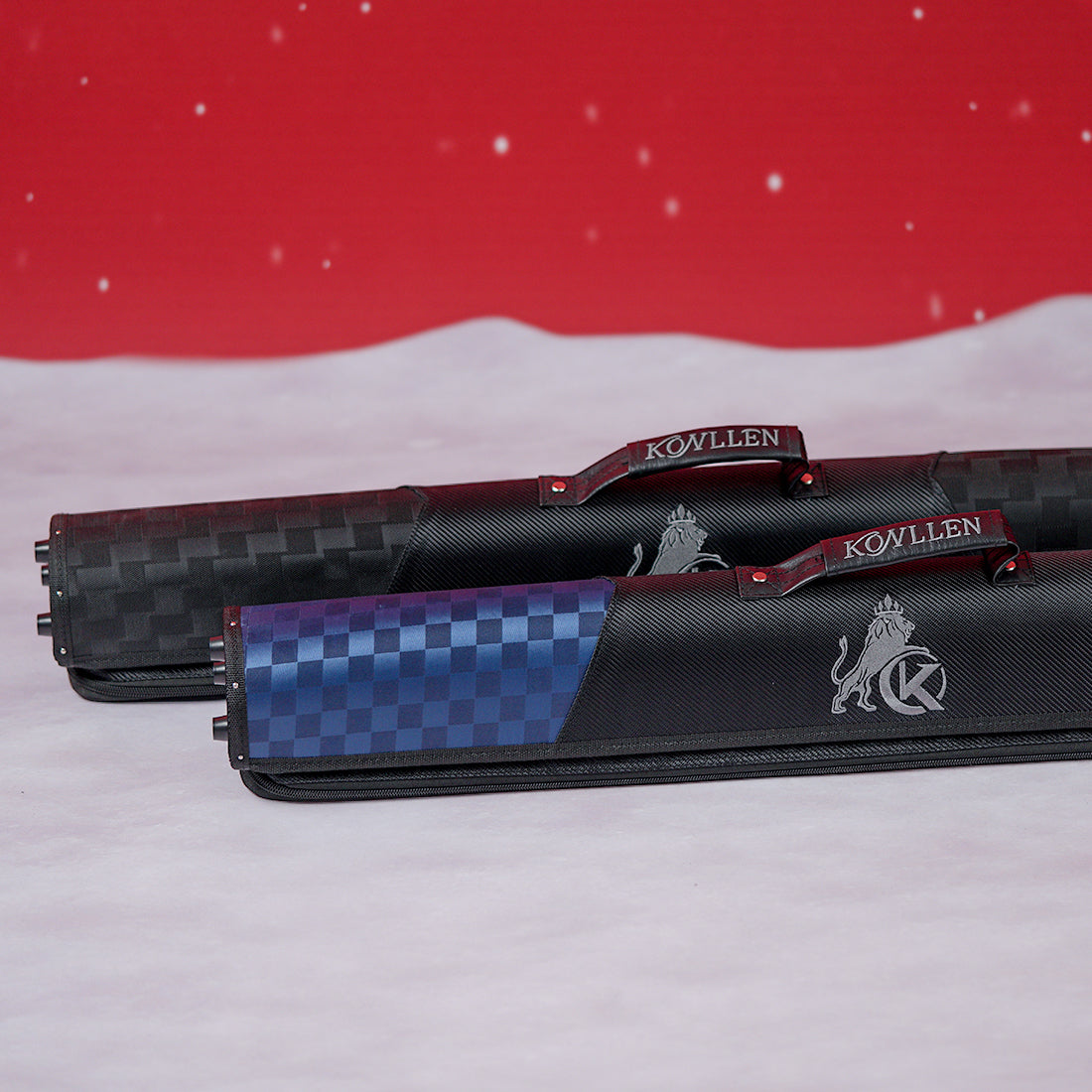 KONLLEN Oxford Semi-Round 2x4 Pool Cue Case - image 9